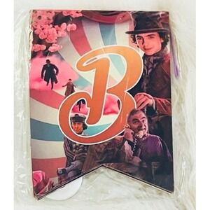 NEW Wonka Birthday Party‎ Decorations Set Banner Cake Topper Balloons